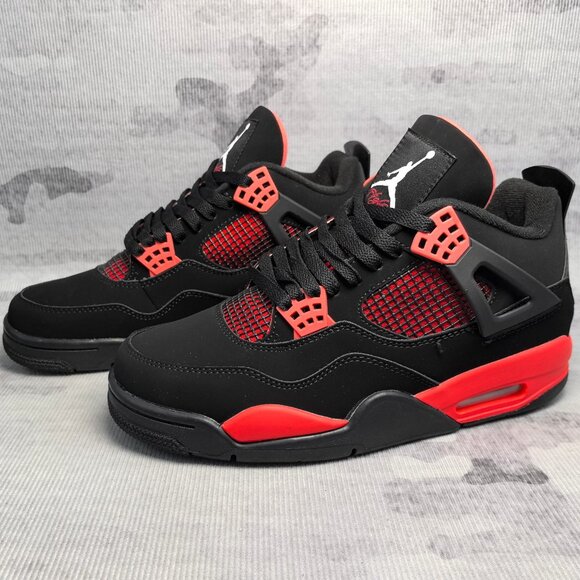 Jordan 4 RetroRed Thunder - Picture 1 of 9